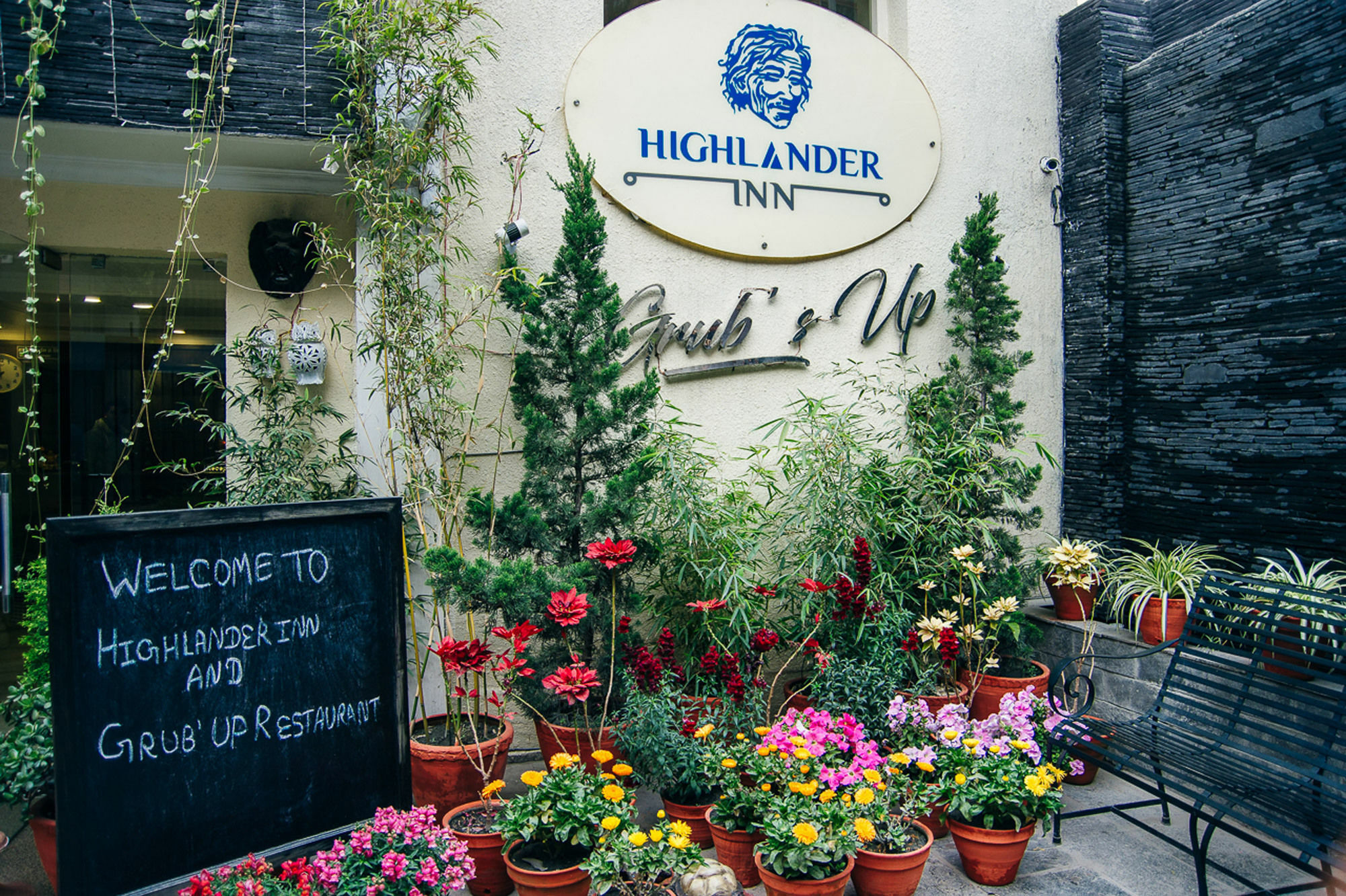 Hotel Highlander, Thamel Kathmandu Exteriör bild