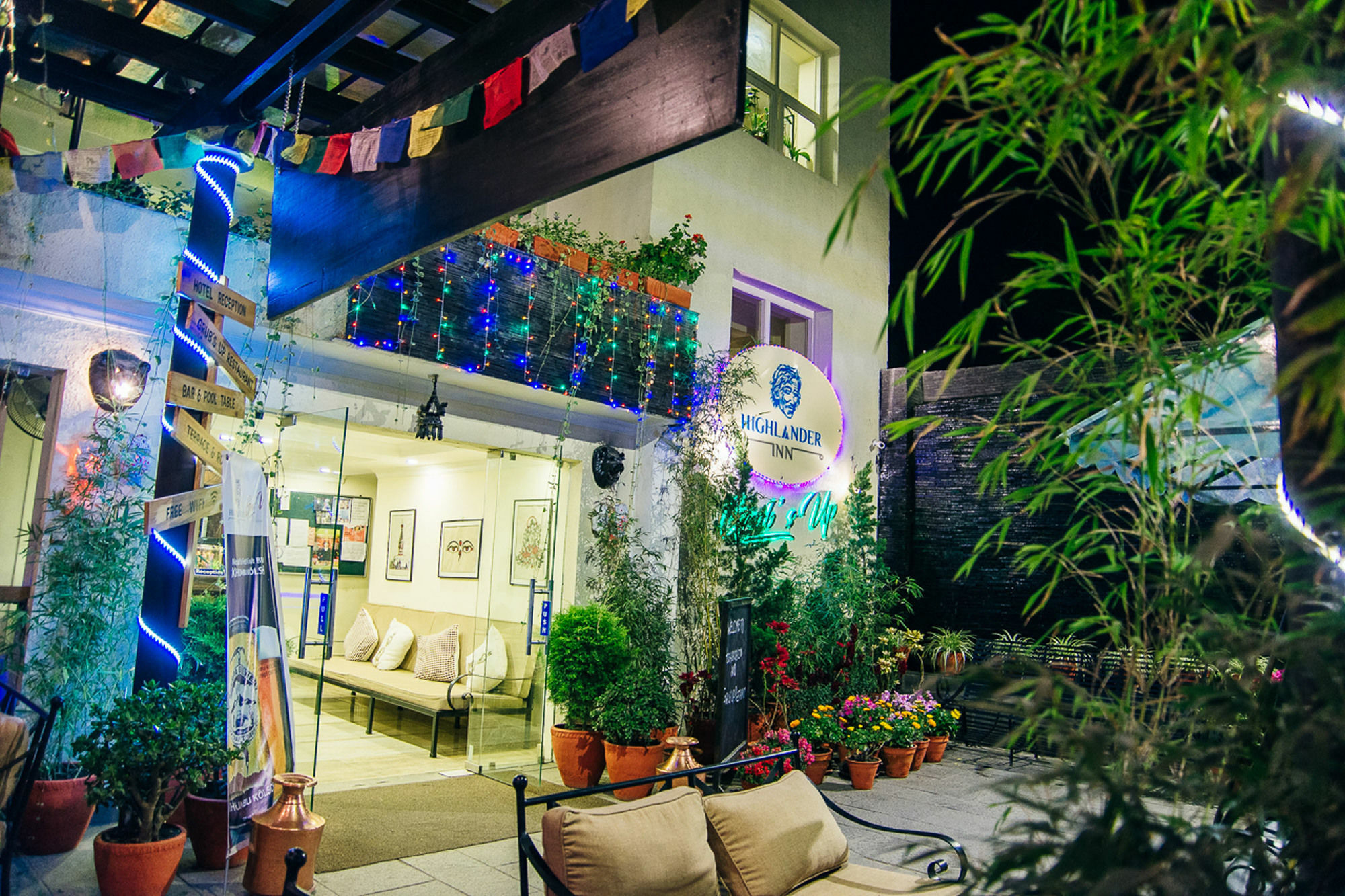 Hotel Highlander, Thamel Kathmandu Exteriör bild